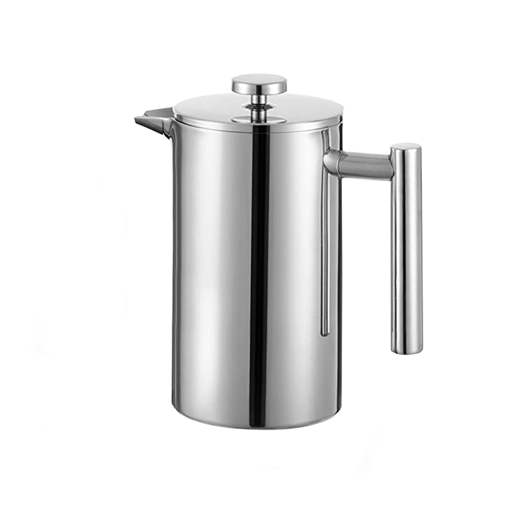 French Press Coffee Maker Stainless Steel Coffee Press (8 cup, 1 L, 34 oz) - yycoffee