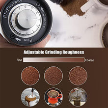 Carica l&#39;immagine nel visualizzatore di Gallery, Hand Operated Stainless Steel Burrs Coffee Grinder - yycoffee
