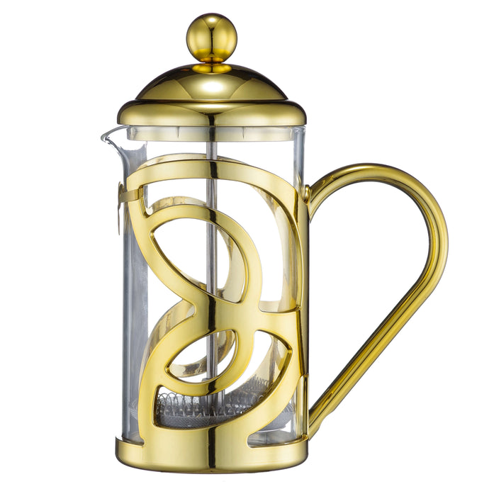 French Press Coffee Maker 350ml Gold - yycoffee