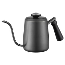 Load image into Gallery viewer, Gooseneck Coffee Kettle Stainless Steel Pour Over Coffee Ketttle 12oz, 350ml Long Narrow Spout Drip Gooseneck Pot with Thermometer - yycoffee
