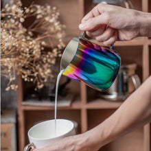 Load image into Gallery viewer, Colorful Milk Jug Steaming Pitcher Milk Mug, 420ML, 600ML - yycoffee
