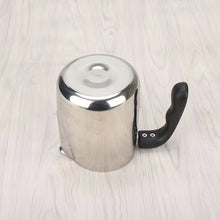 Charger l&#39;image dans la galerie, Silver Milk Steaming Pitchers Milk Mug, 1000ML - yycoffee
