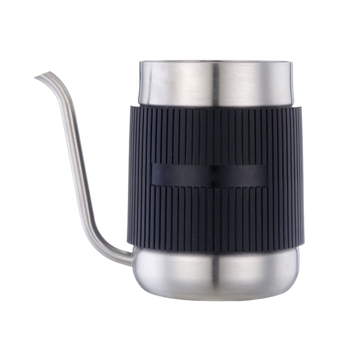 Black Coffee Drip Pot Gooseneck Kettle, 600ML - yycoffee