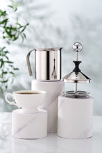 Charger l&#39;image dans la galerie, Hand Pump Cappuccino Milk Frother, Stainless Steel Manual Milk Foamer, Handheld Coffee Milk Frothing Pitchers,Manual Operated Milk Foam Maker For Cappuccino Coffee Latte Hot Chocolate - yycoffee
