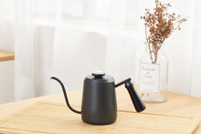 Charger l&#39;image dans la galerie, Gooseneck Coffee Kettle Stainless Steel Pour Over Coffee Ketttle 12oz, 350ml Long Narrow Spout Drip Gooseneck Pot with Thermometer - yycoffee
